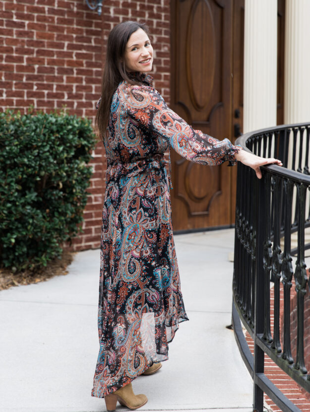 Banana Republic Olivia Palermo Paisley Dress