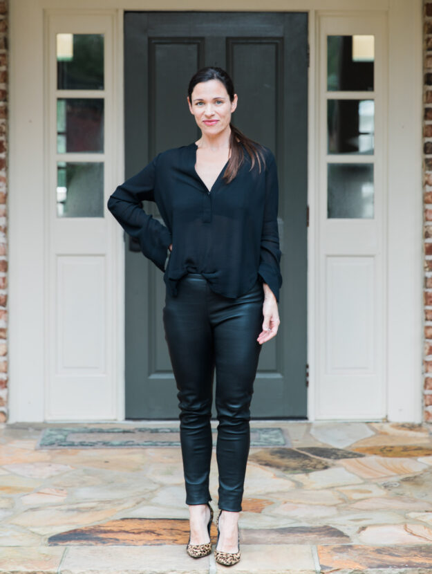 friday thirteenth leather leopard style