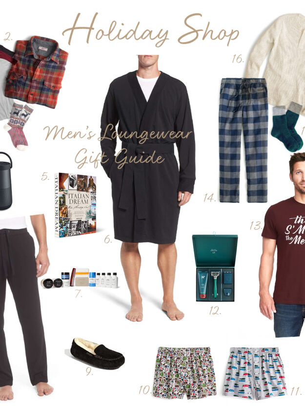 2017 Men's Loungewear Gift Guide