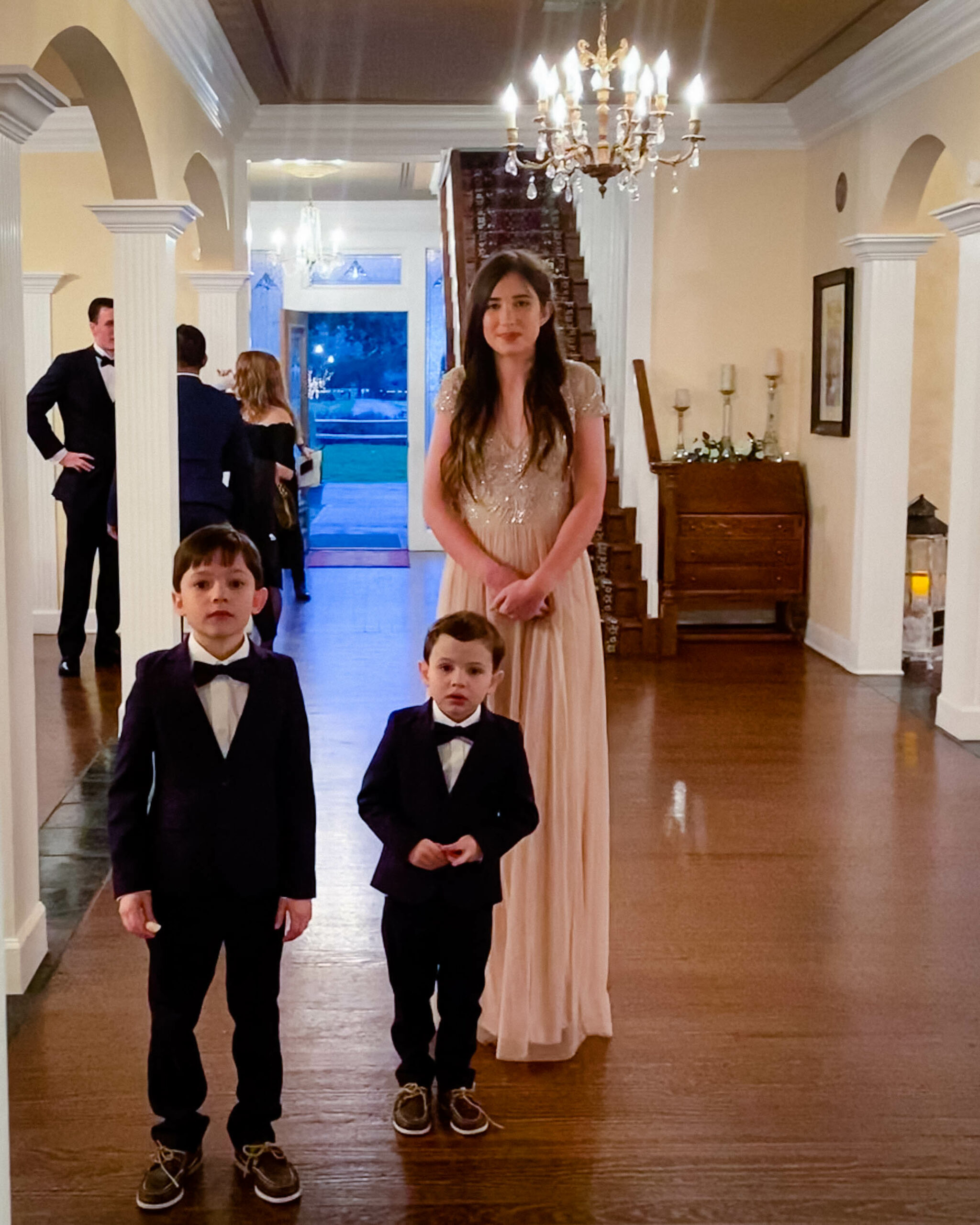 Bridesmaid and Brothers