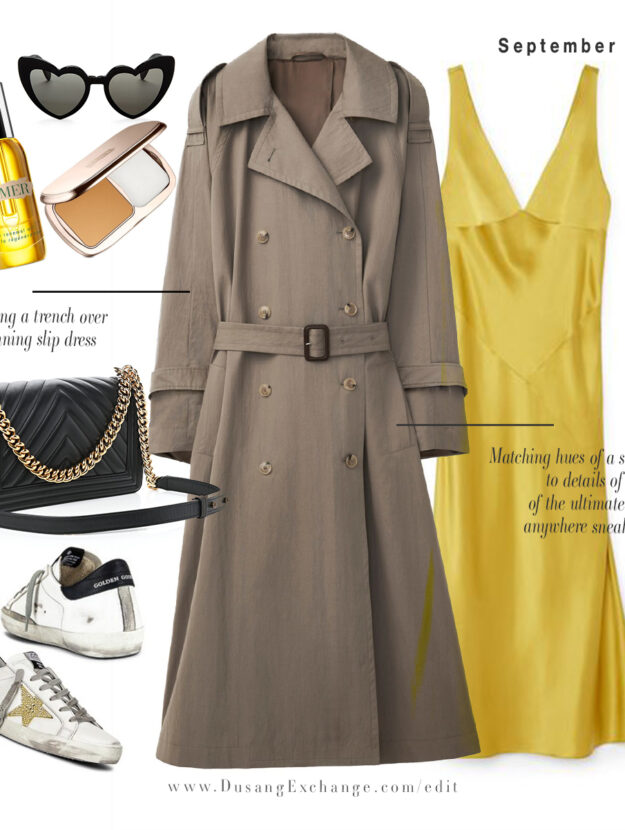 Yellow Dress Toteme Trench Golden Goose CHANEL